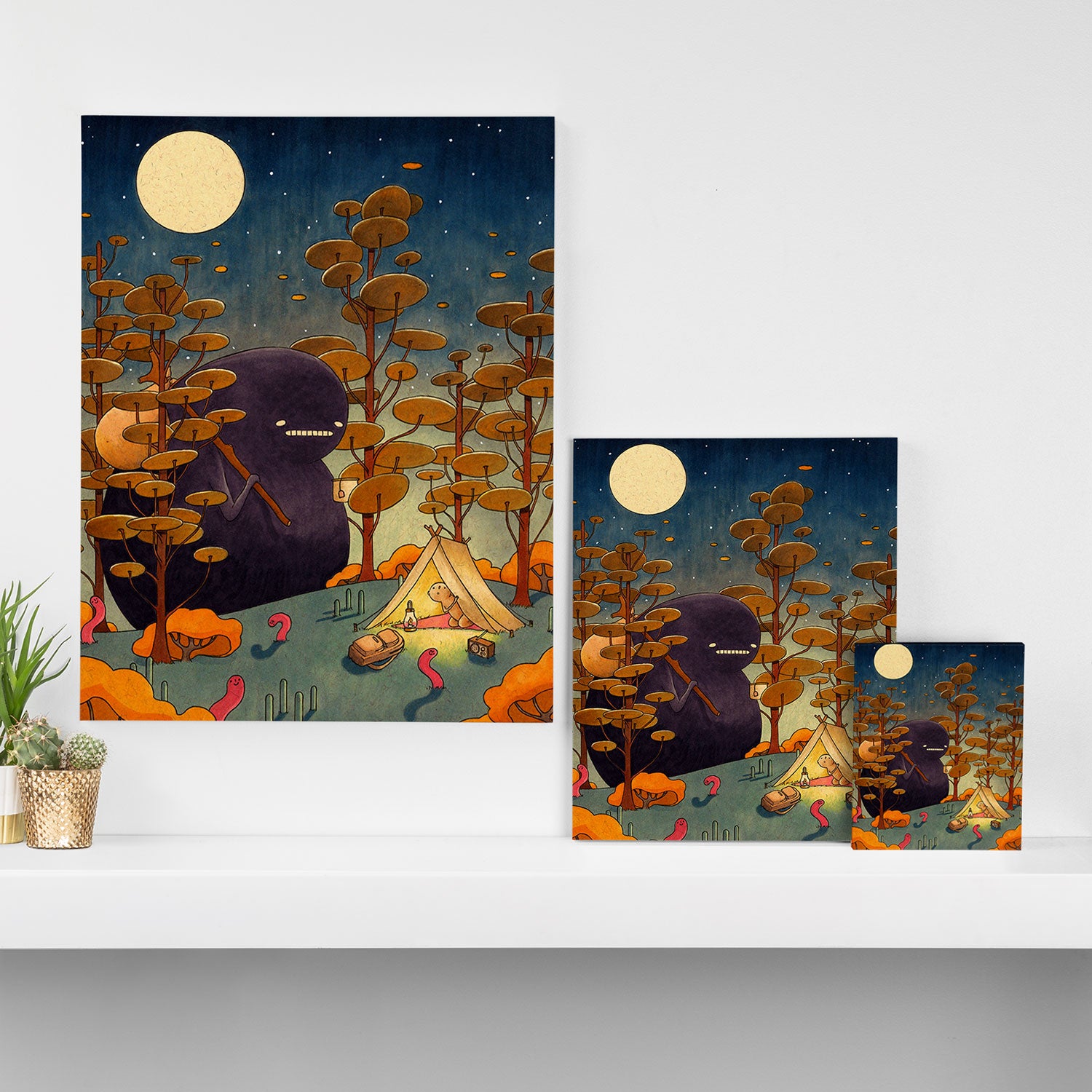 The Opposite Canvas Print Gallery Image 3