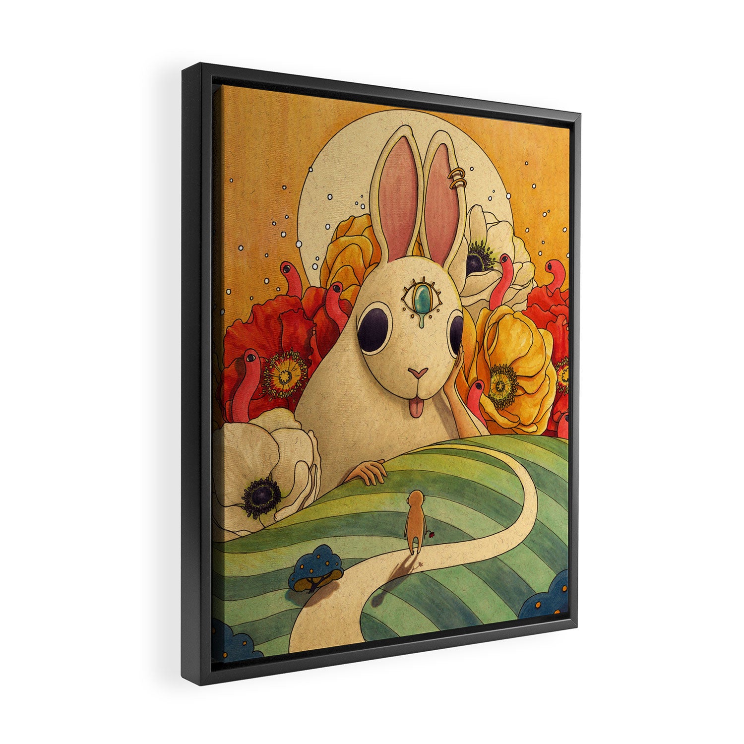 Third Eye Framed Canvas Print Gallery Image 2