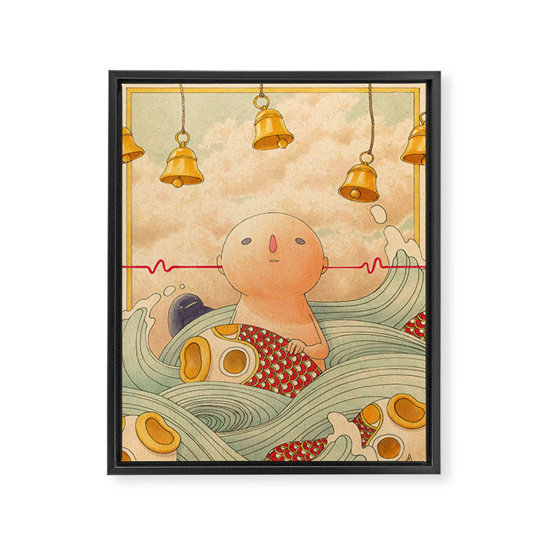Tinnitus Framed Canvas Print Gallery Image 6