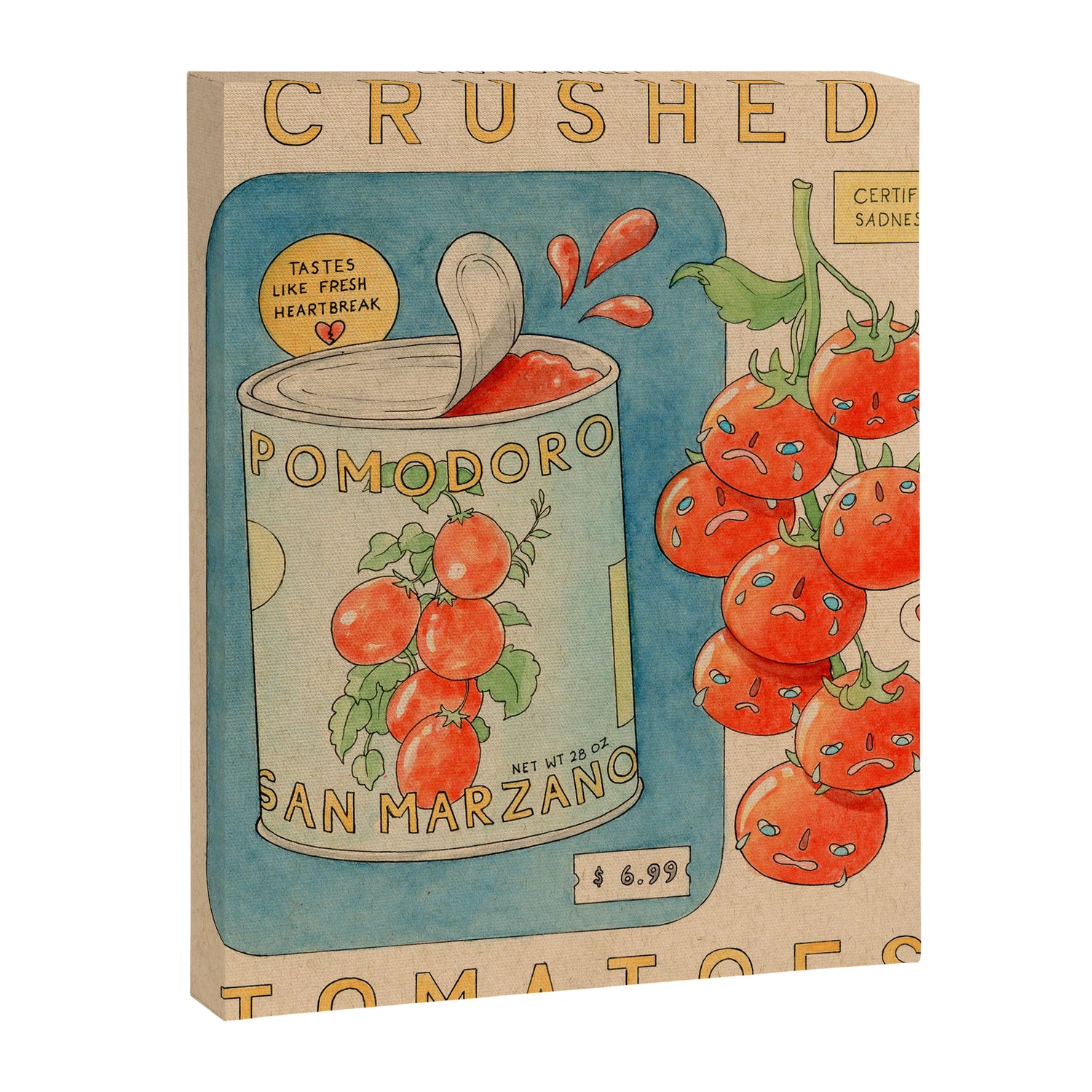 Tomatoes Canvas Print Gallery Image 3