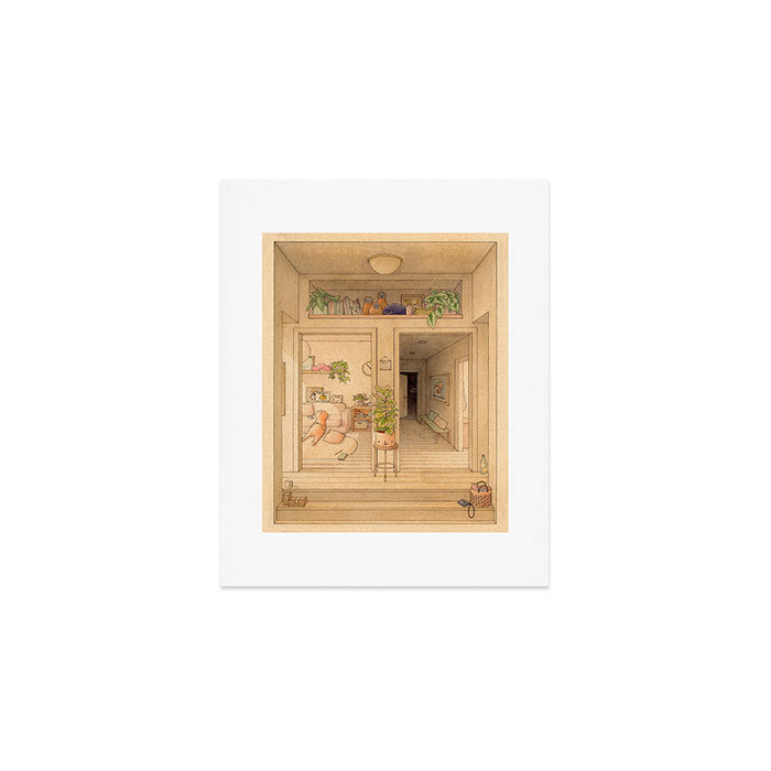 Two Doors Art Print Gallery Image 1