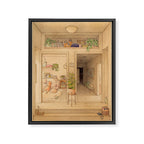 Two Doors Framed Canvas Print Gallery Image 6