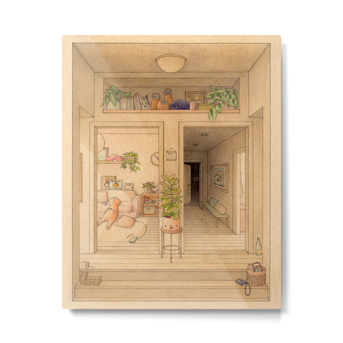 Two Doors Metal Print Gallery Image 1