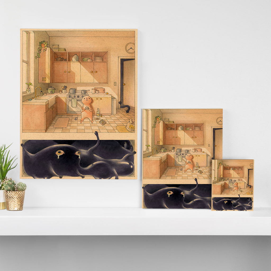 Ugly Feeling  Canvas Print Gallery Image 3