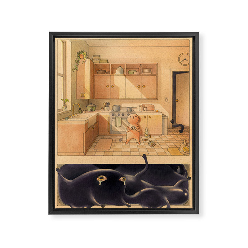 Ugly Feeling  Framed Canvas Print Gallery Image 6