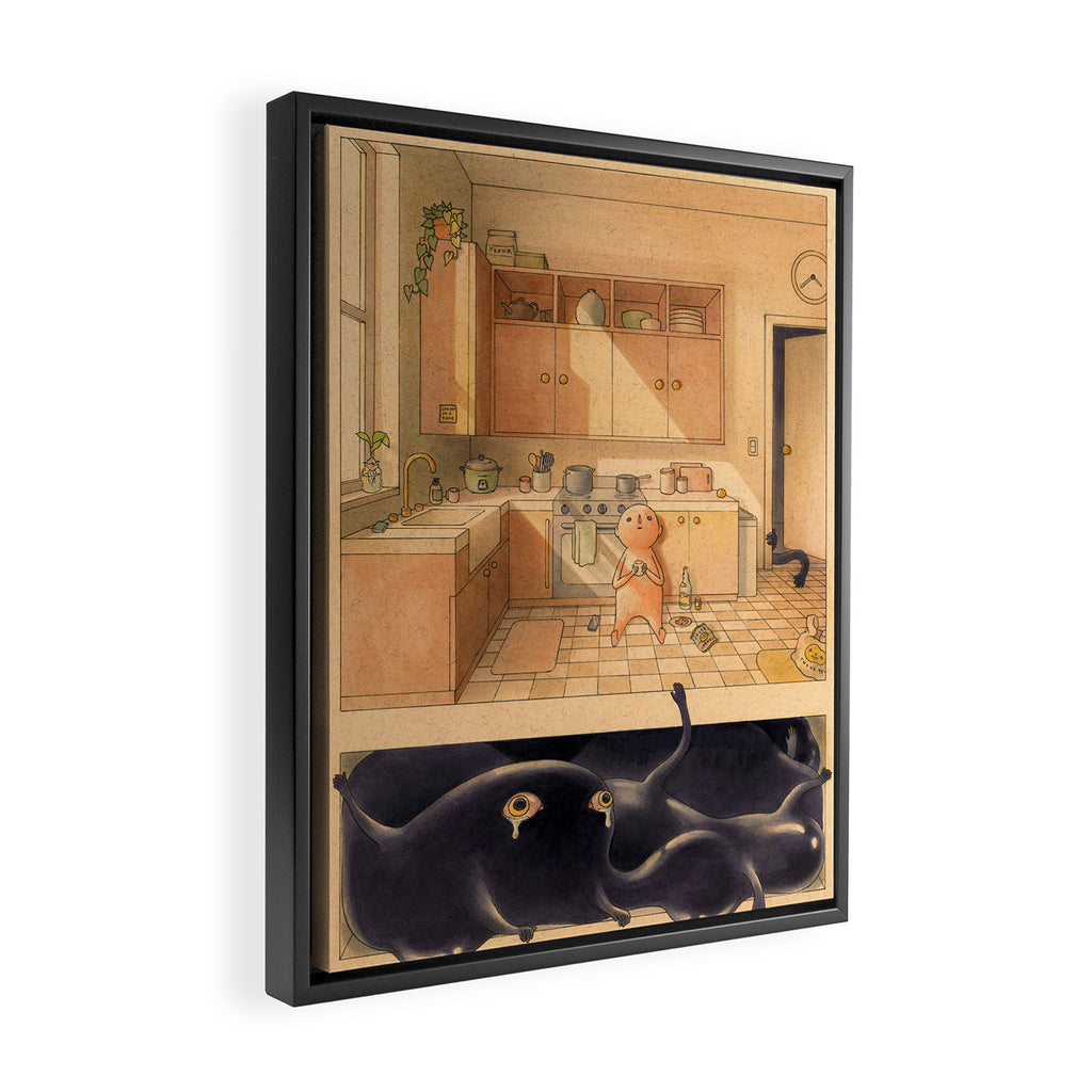 Ugly Feeling  Framed Canvas Print Gallery Image 2