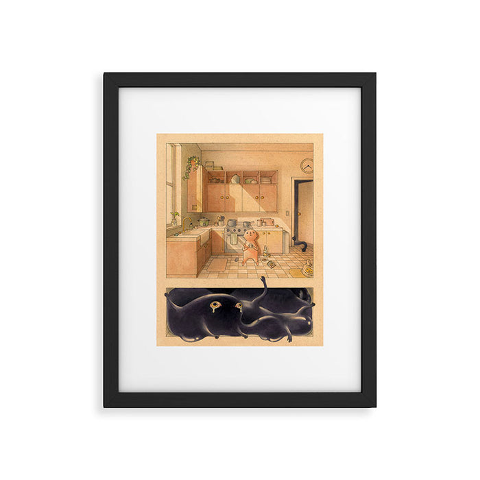 Ugly Feeling  Framed Art Print Gallery Image 1
