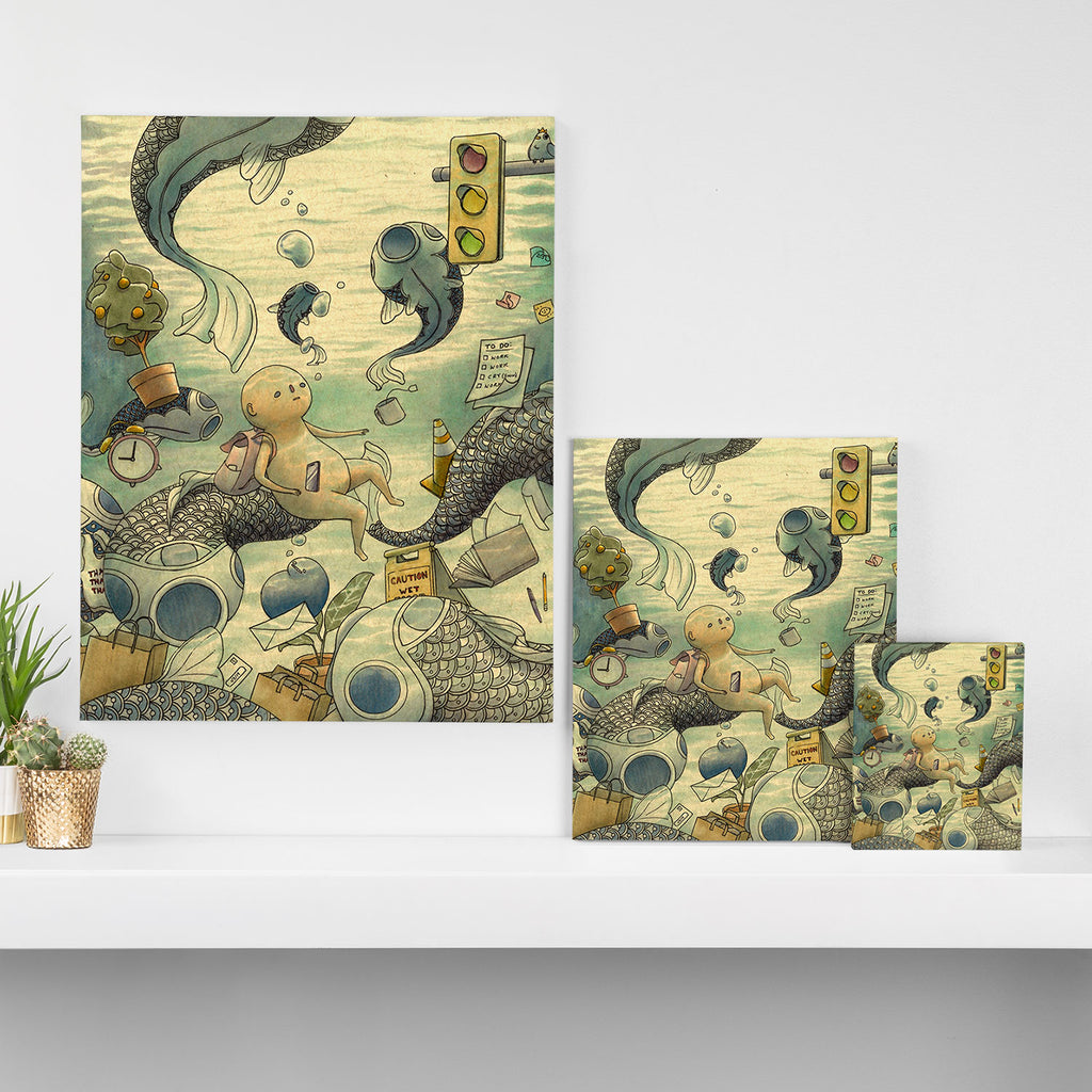 Underwater Canvas Print Gallery Image 3