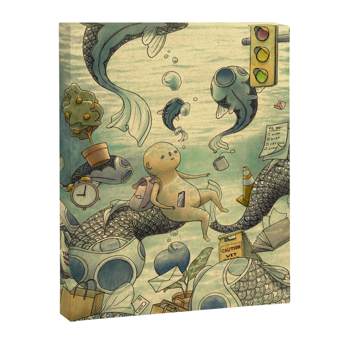 Underwater Canvas Print Gallery Image 1