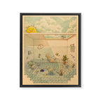 Waiting Framed Canvas Print Gallery Image 6