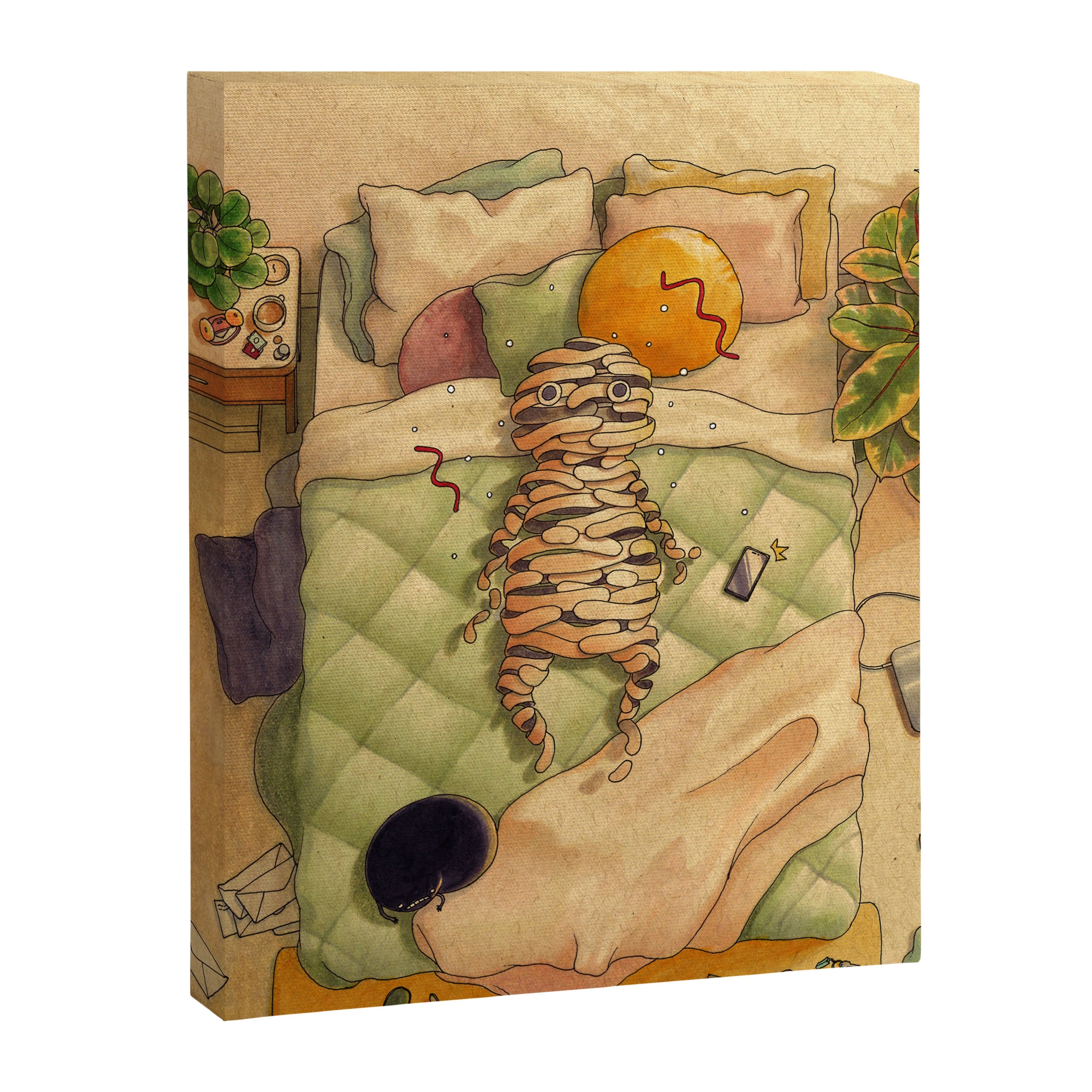 Waking Up Canvas Print Gallery Image 6
