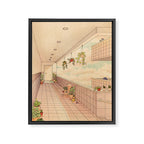 Walkway Framed Canvas Print Gallery Image 6
