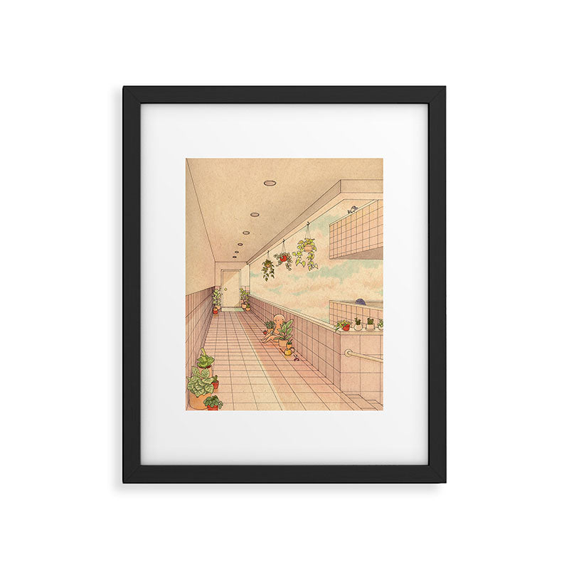 Walkway Framed Art Print Gallery Image 5