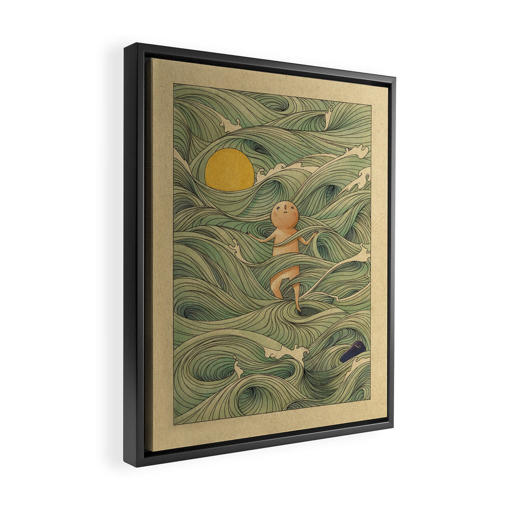 Washed Framed Canvas Print Gallery Image 2