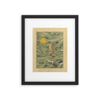 Washed Framed Art Print Gallery Image 5