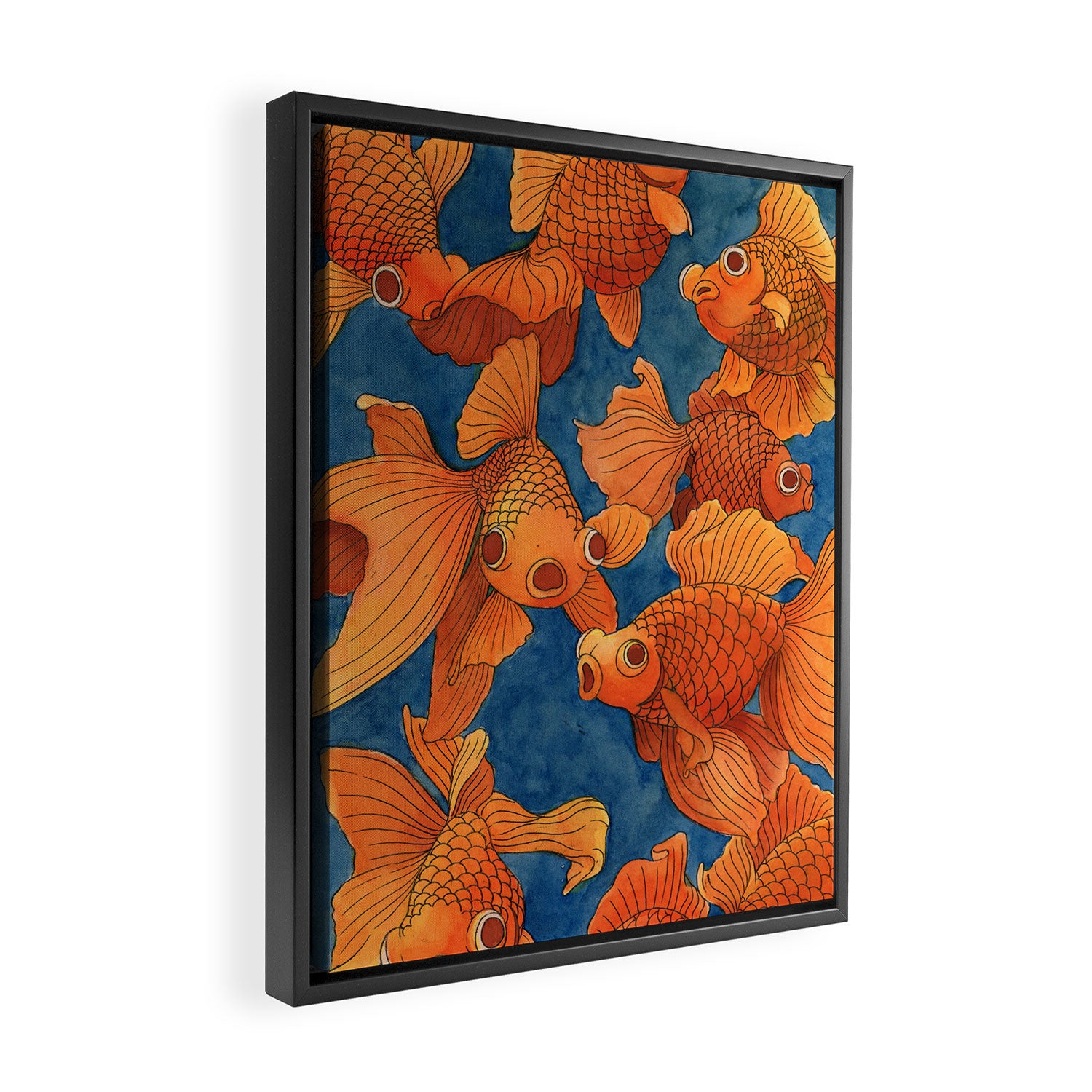 Watercolor #1 Framed Canvas Print Gallery Image 2