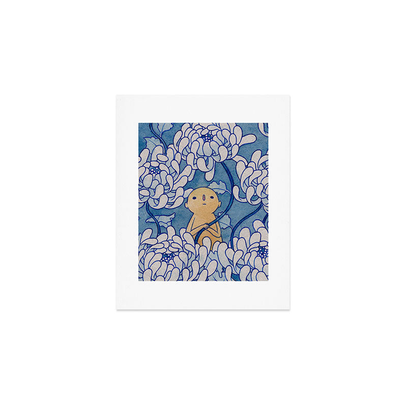 Watercolor Test (Blue) Art Print Gallery Image 1