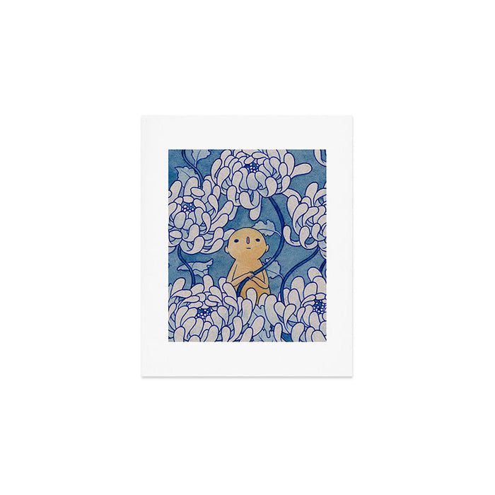 Watercolor Test (Blue) Art Print Gallery Image 1