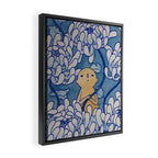 Watercolor Test (Blue) Framed Canvas Print Gallery Image 2