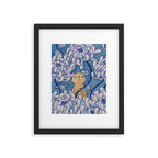 Watercolor Test (Blue) Framed Art Print Gallery Image 4
