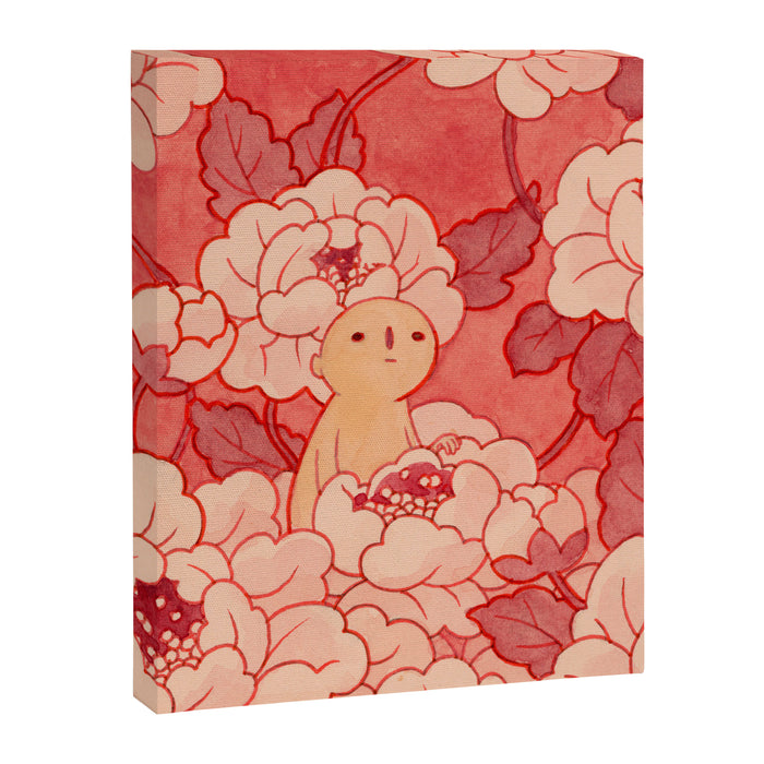 Watercolor Test (Red) Canvas Print Gallery Image 1