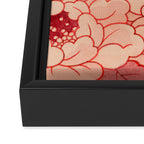 Watercolor Test (Red) Framed Canvas Print Gallery Image 3