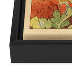 Weepy Chrysanthemums Framed Canvas Print Gallery Image 3