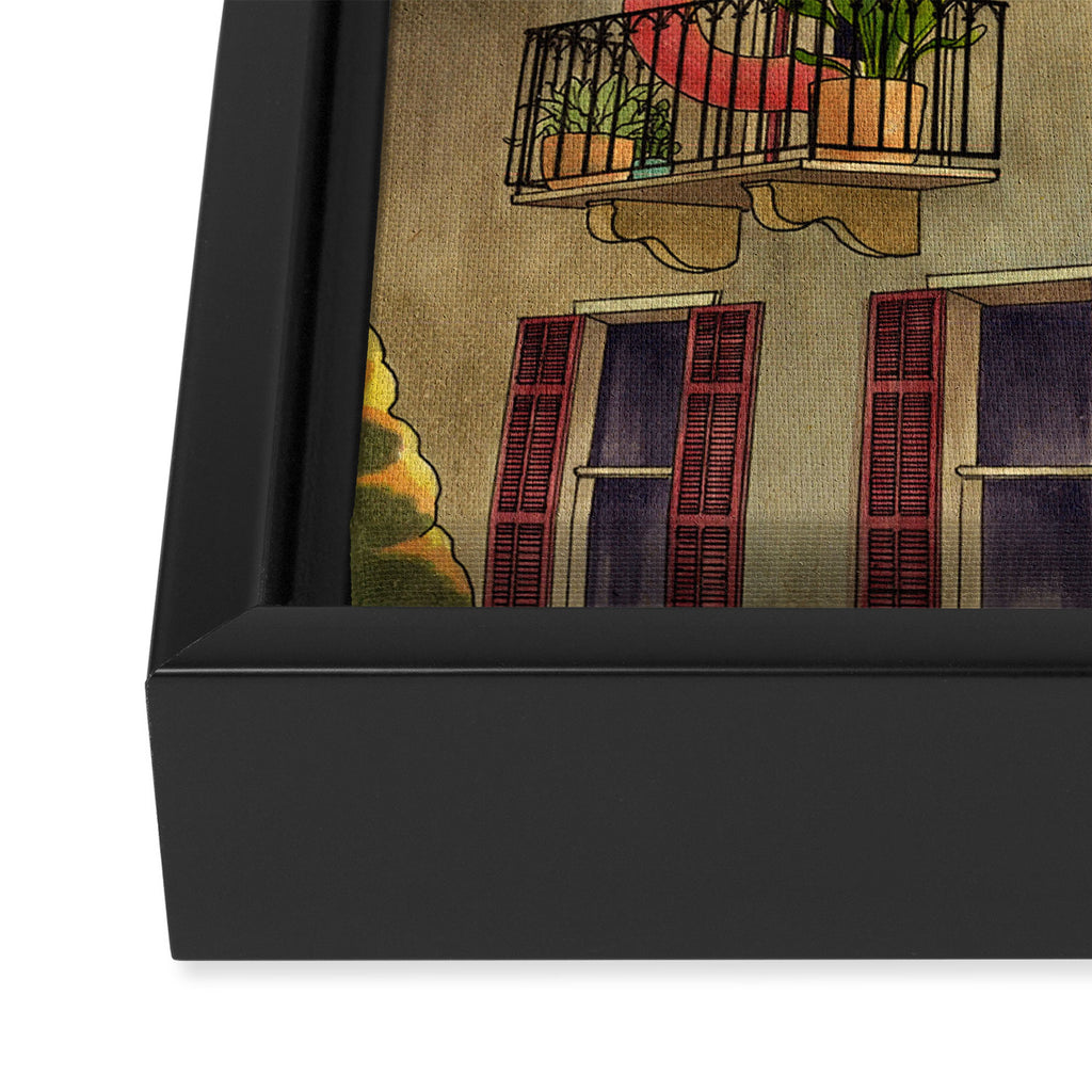Where You At Framed Canvas Print Gallery Image 3