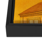 Wildfire Orange Framed Canvas Print Gallery Image 3