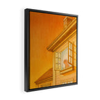 Wildfire Orange Framed Canvas Print Gallery Image 2