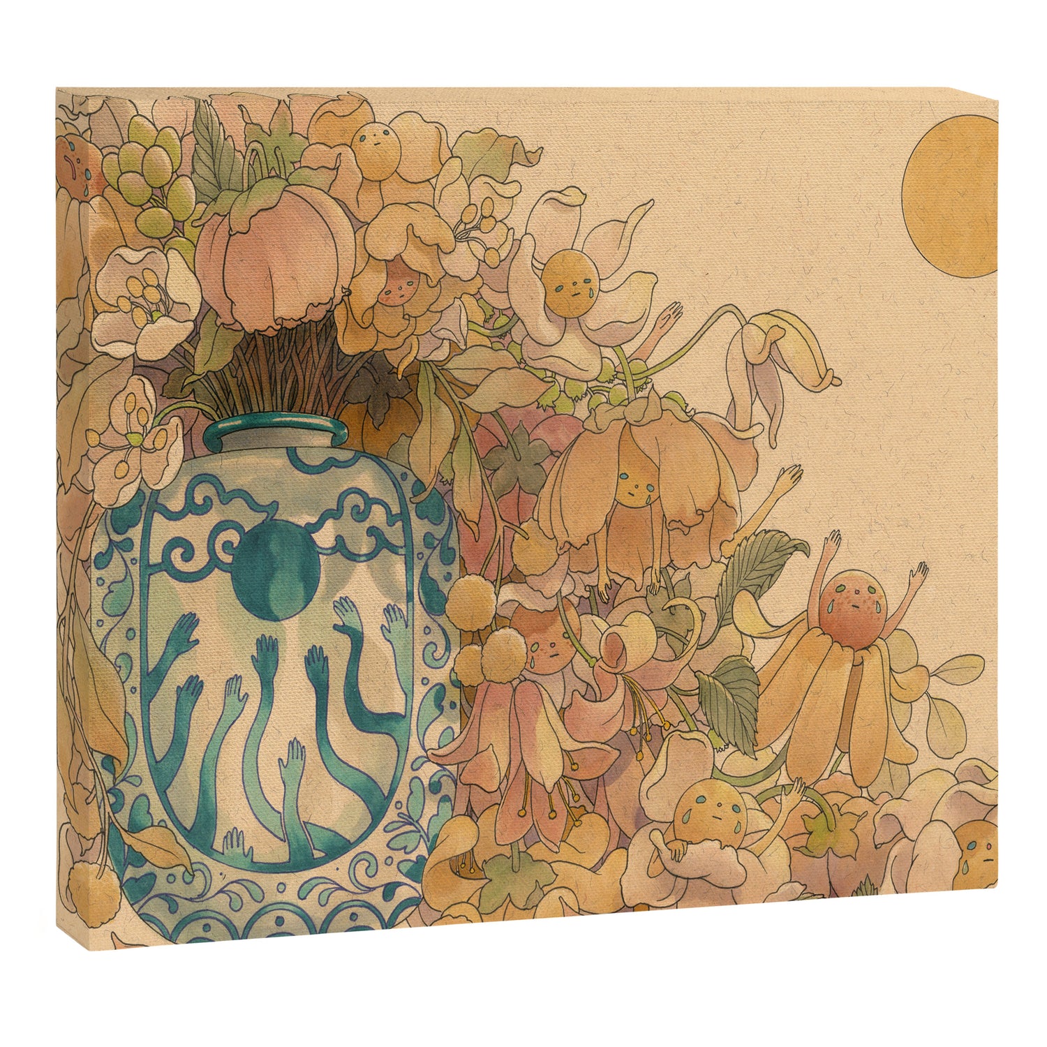Wilting Canvas Print Gallery Image 3
