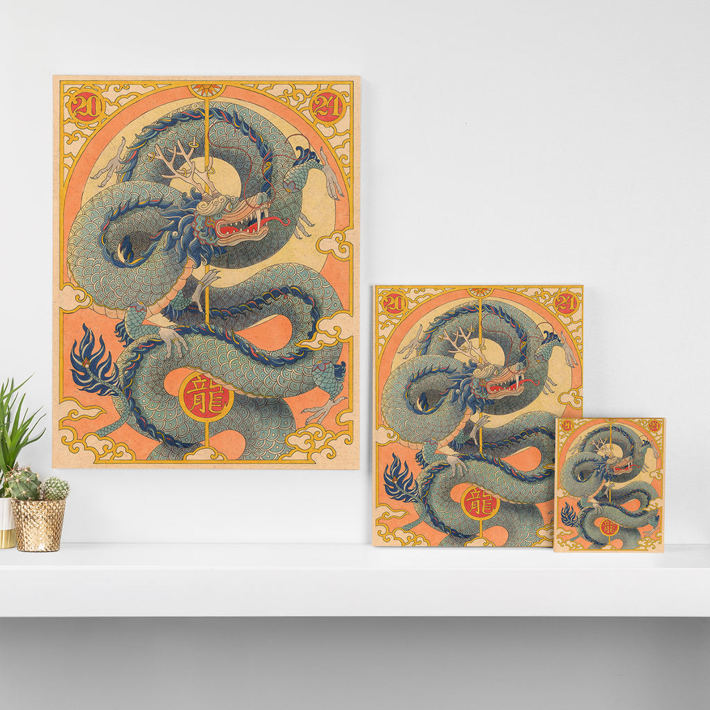 Year of the Dragon 2024 Canvas Print Gallery Image 3