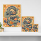 Year of the Dragon 2024 Canvas Print Gallery Image 3