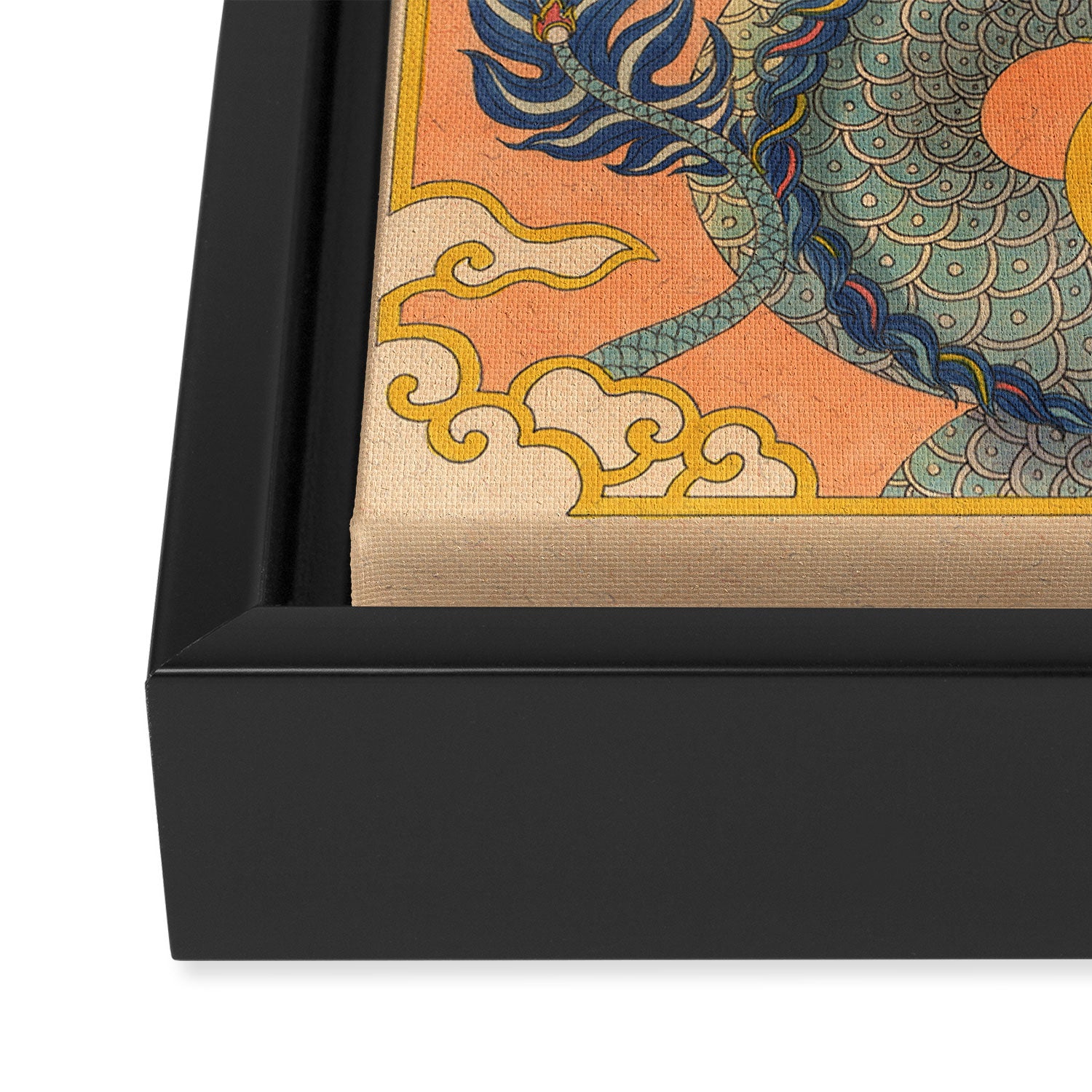 Year of the Dragon 2024 Framed Canvas Print Gallery Image 3