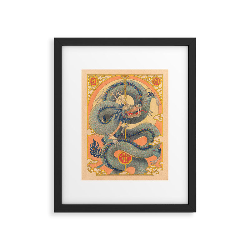 Year of the Dragon 2024 Framed Art Print Gallery Image 4
