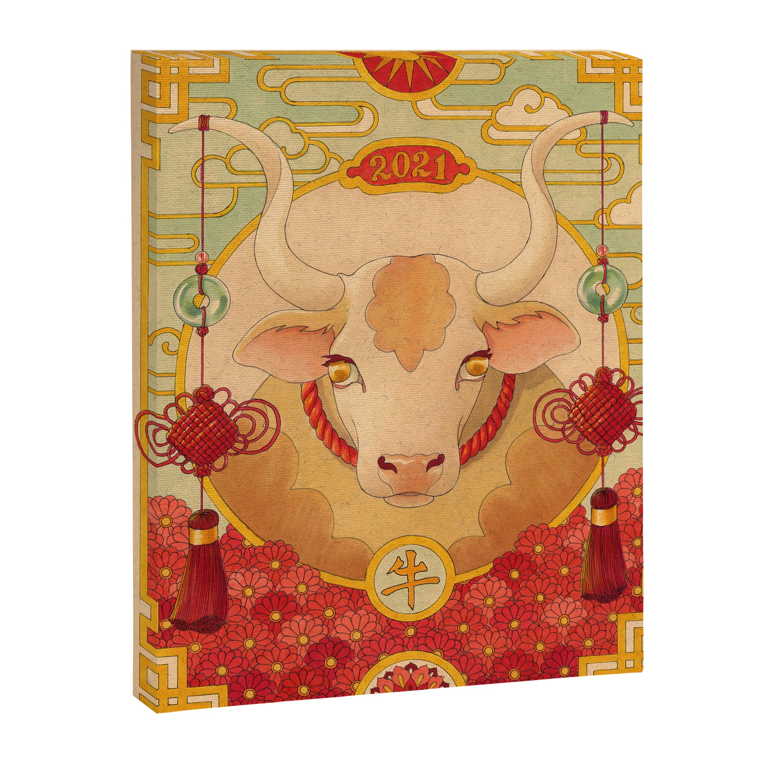 Year of the Ox Canvas Print Gallery Image 6