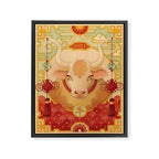 Year of the Ox Framed Canvas Print Gallery Image 6
