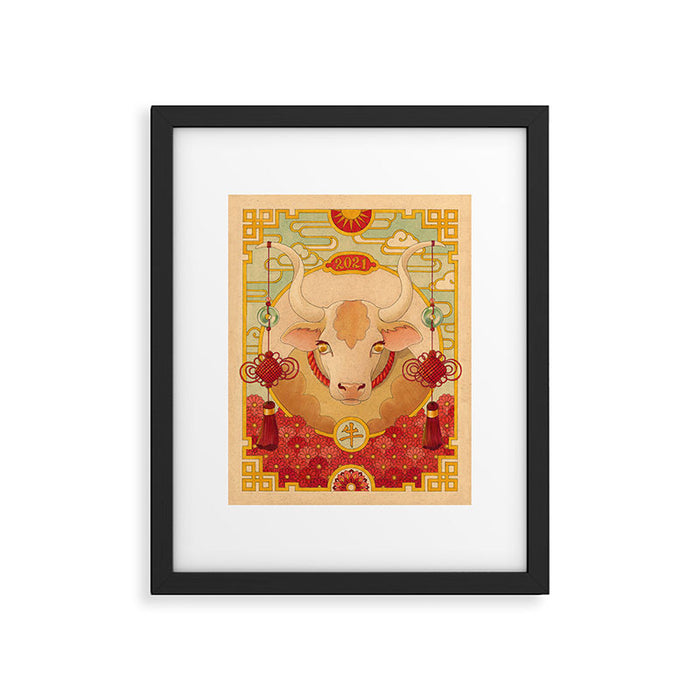 Year of the Ox Framed Art Print Gallery Image 1