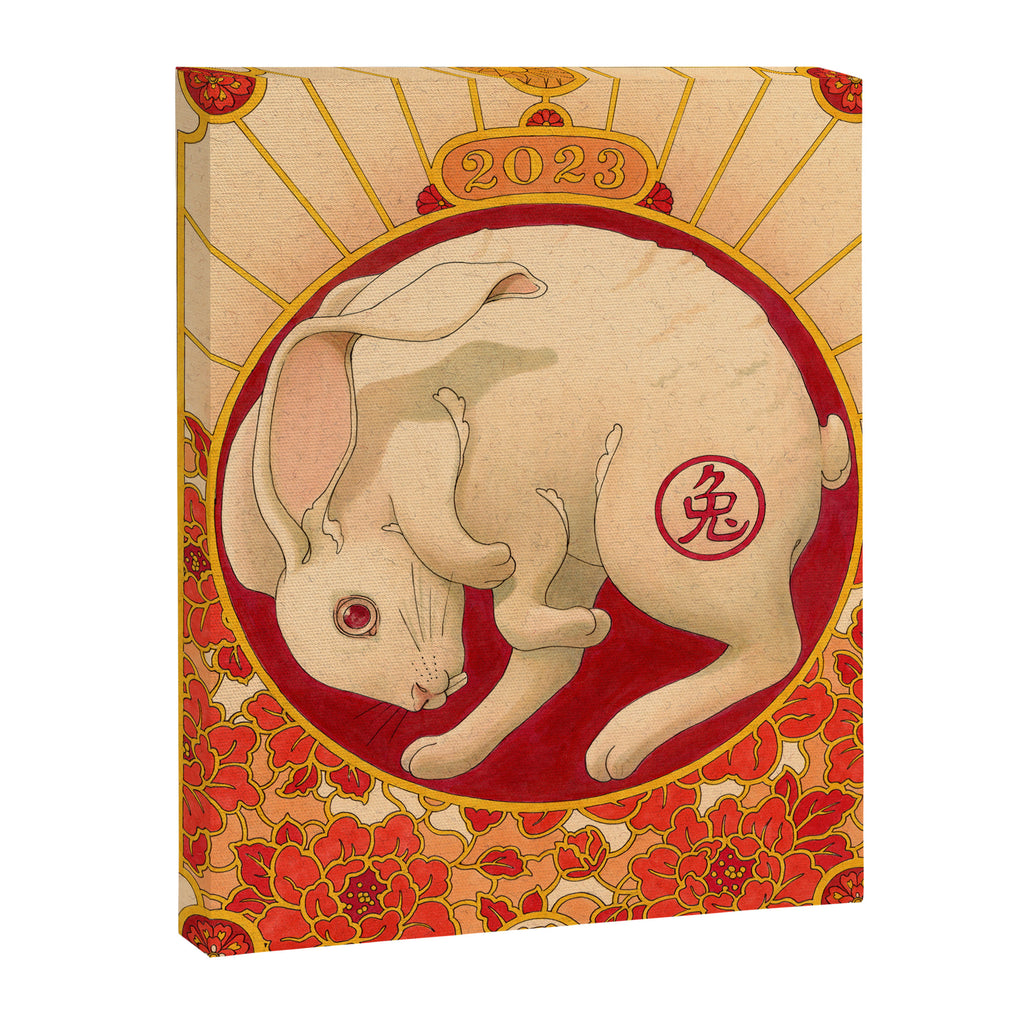 Year of the Rabbit 2023 Canvas Print Gallery Image 3