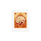 Year of the Rabbit 2023 Art Print Gallery Image 1