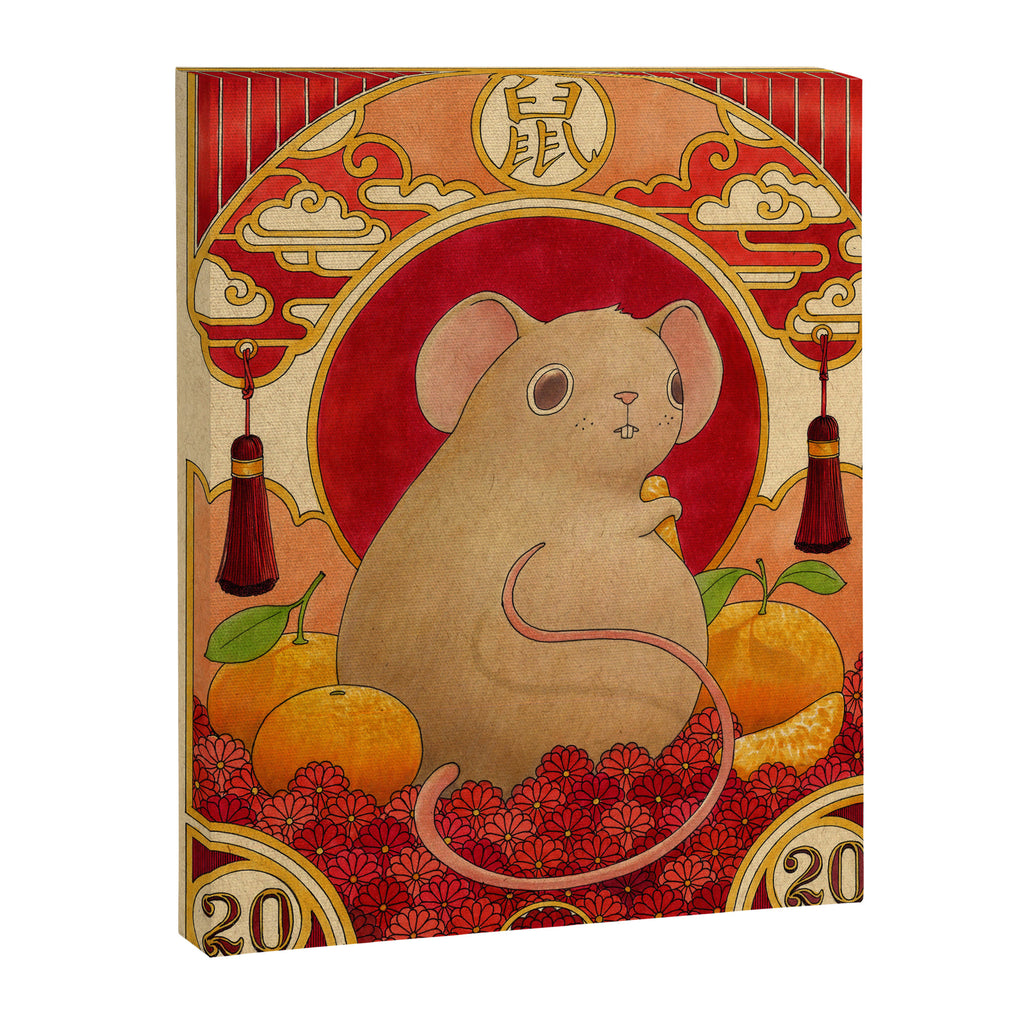 Year of the Rat Canvas Print Gallery Image 3