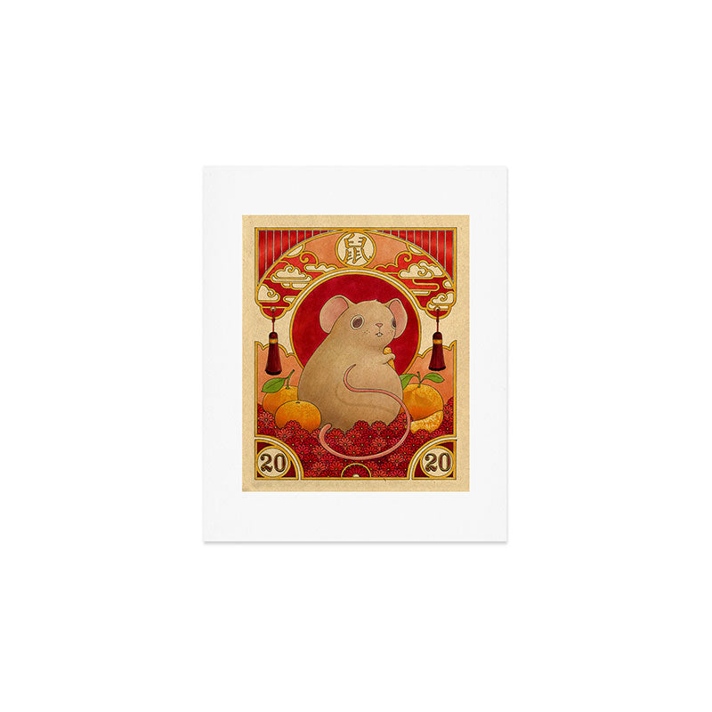 Year of the Rat Art Print Gallery Image 1