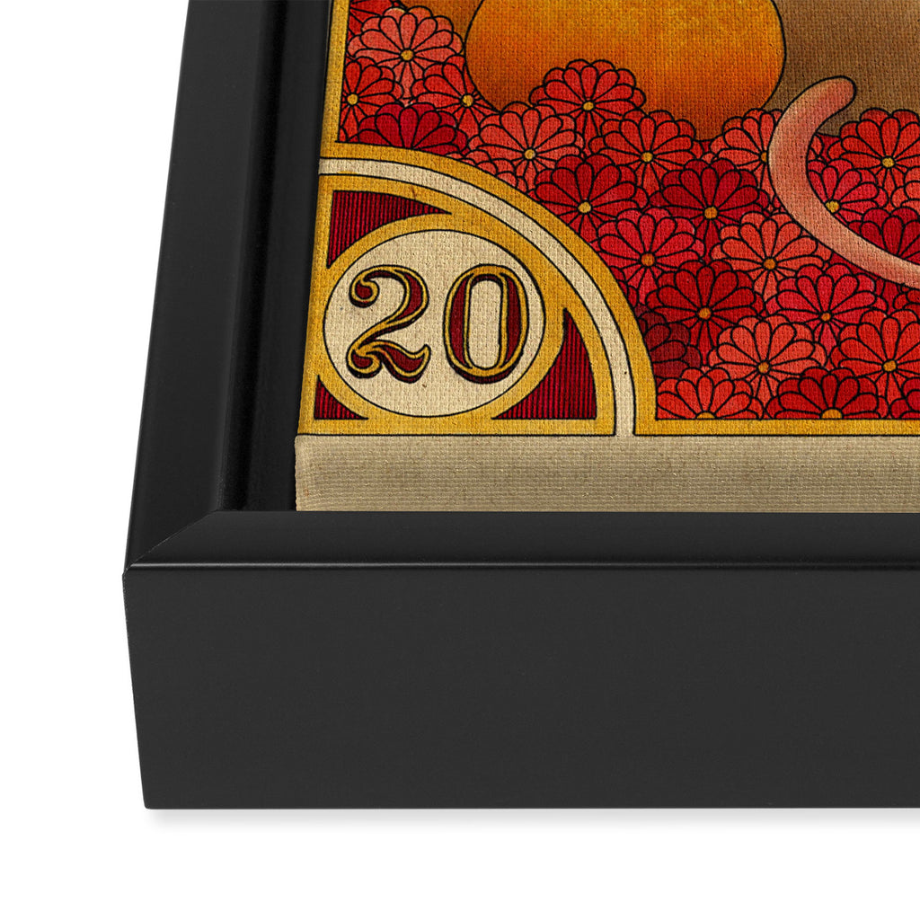 Year of the Rat Framed Canvas Print Gallery Image 3