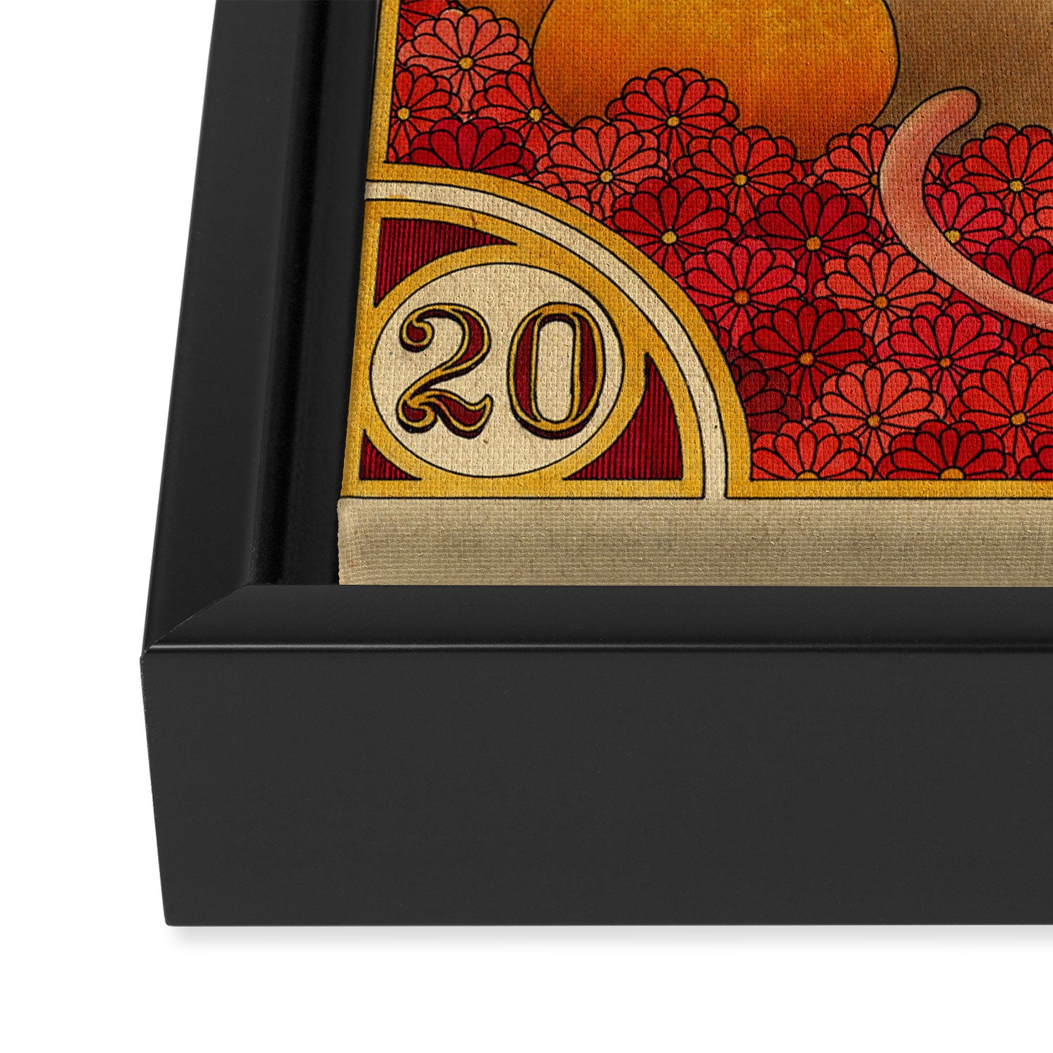 Year of the Rat Framed Canvas Print Gallery Image 3