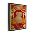Year of the Rat Framed Canvas Print Gallery Image 2