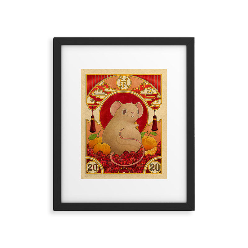 Year of the Rat Framed Art Print Gallery Image 4