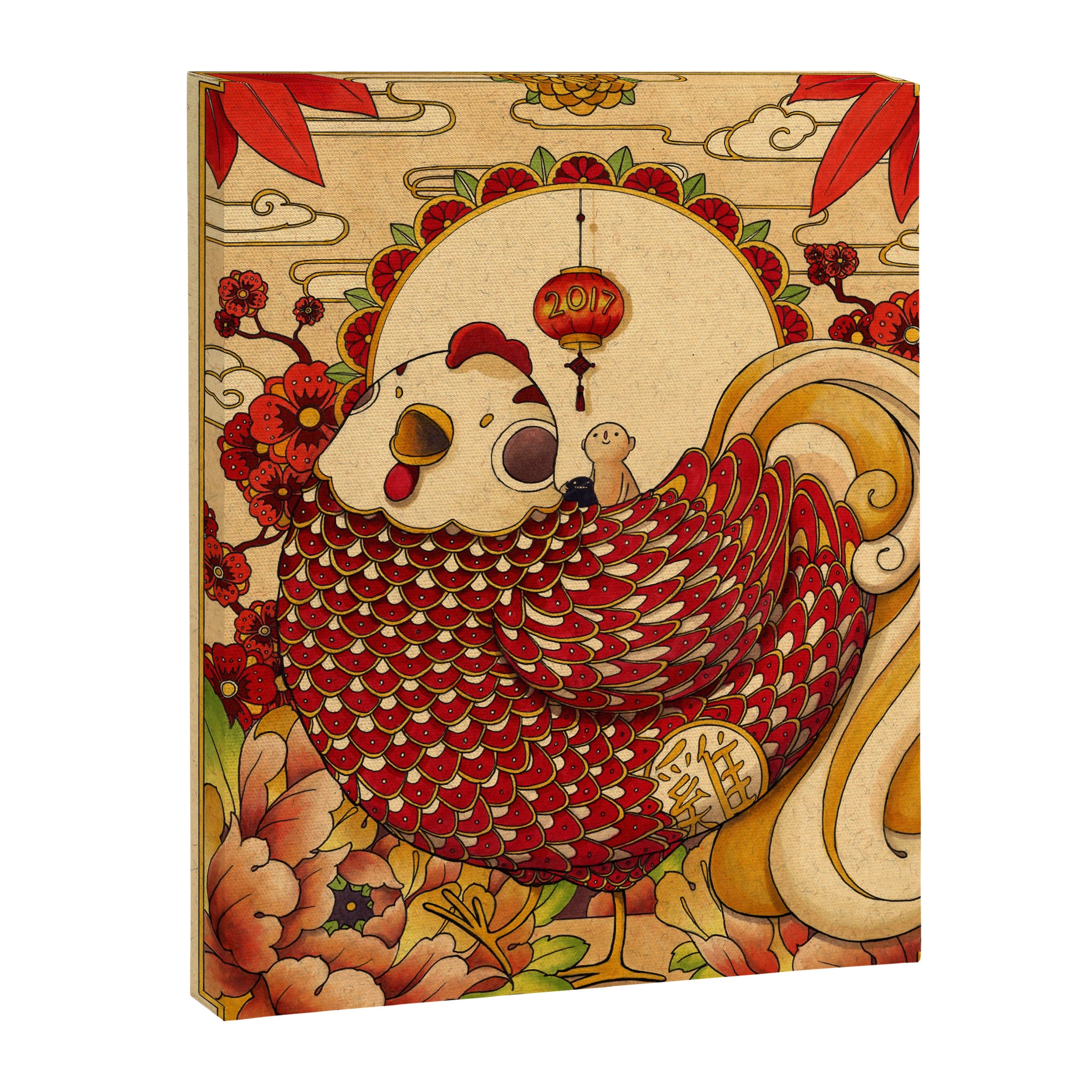 Year of the Rooster Canvas Print Gallery Image 3