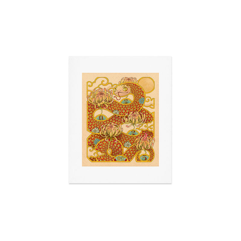 Year of the Snake 2025 Art Print Gallery Image 1