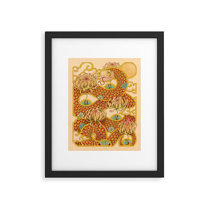 Year of the Snake 2025 Framed Art Print Gallery Image 1
