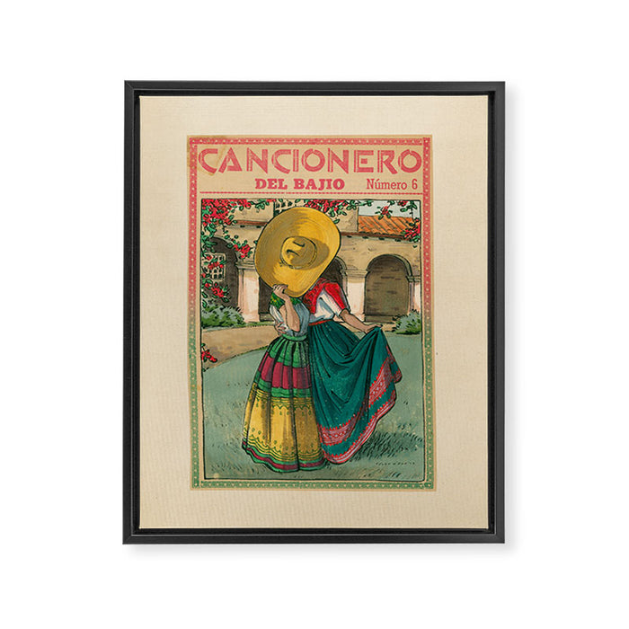 Cancionero del Bajio Framed Canvas Print Gallery Image 1